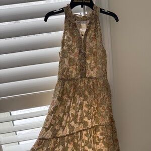 Girls Floral Printed Dress